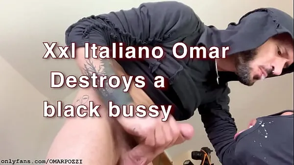 Grote Omar Pozzi destroys a Black Tight Bussy nieuwe video's