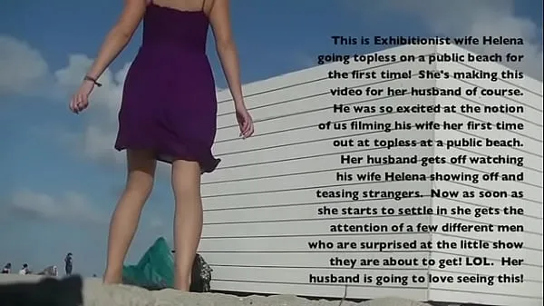 วิดีโอใหม่ยอดนิยม I love seeing my wife showing off her body in public for the beach voyeur รายการ