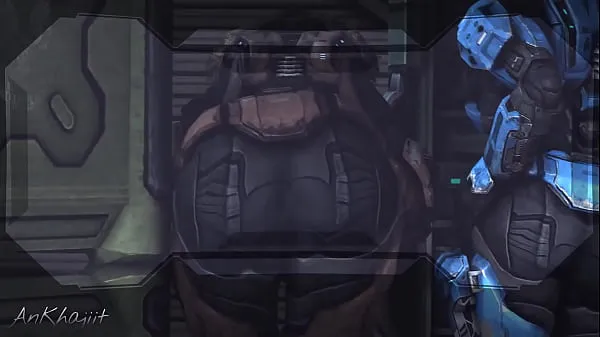 Veľké Halo: Reach - No Staring! (Halo Anal Anim nové videá