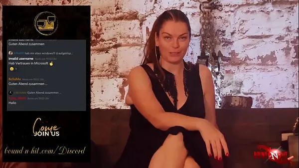 Büyük BoundNHit Discord Stream mit Domina Lady Julina yeni Video
