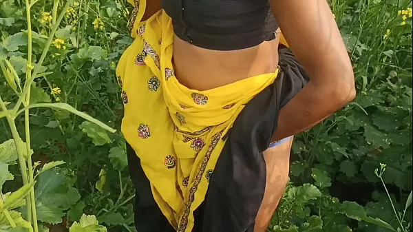 大Mamta went to the mustard field, her husband got a chance to fuck her, clear Hindi voice outdoor新视频