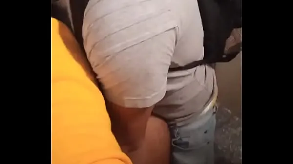 Isoja Brand new giving ass to the worker in the subway bathroom uutta videota
