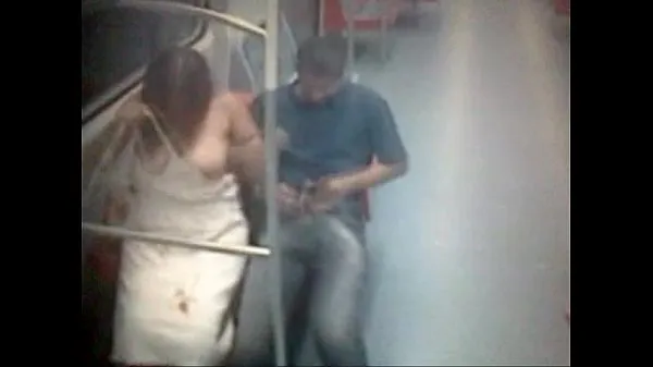 Grote fuck on the train in sp nieuwe video's