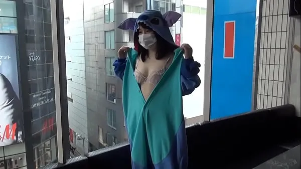 Store A girl running away from home wearing gurumi becomes a real onapet for the hotel fee nye videoer