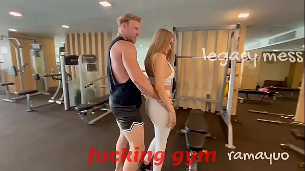 Big LEGACY MESS: Fucking Exercises with Blonde Whore Shemale Sara , big cock deep anal. P1 new Videos
