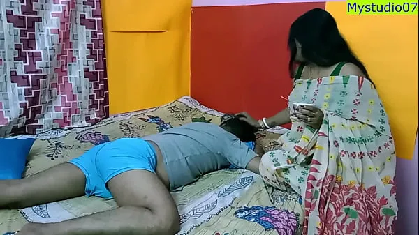 Veľké Indian Bengali xxx Bhabhi amateur fucking with handsome devor! Hindi hot sex with clear audio nové videá