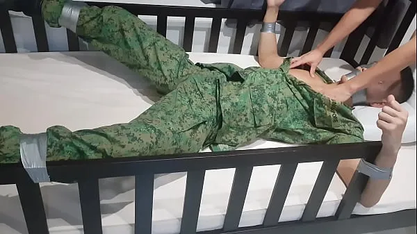 Big Asian Soldier Edged new Videos