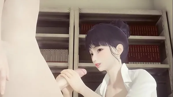 Store Hentai Uncensored - Shoko jerks off and cums on her face and gets fucked while grabbing her tits - Japanese Asian Manga Anime Game Porn nye videoer