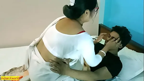Big Indian sexy nurse best xxx sex in hospital !! with clear dirty Hindi audio new Videos