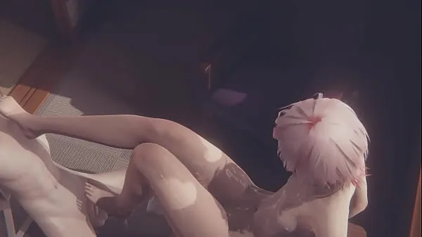 Μεγάλα Yaoi Femboy - Fer Hardsex with creampie in his mouth and his ass twice - Sissy crossdress Japanese Asian Manga Anime Game Porn Gay νέα βίντεο