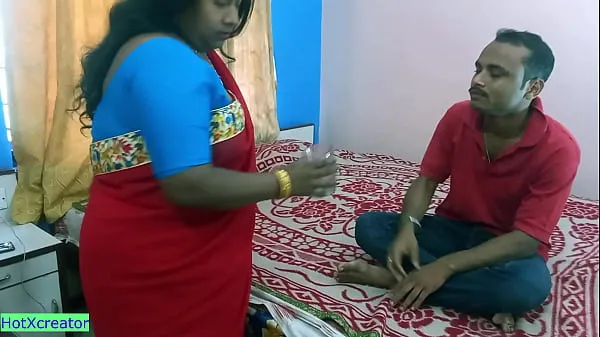 Indian bengali bhabhi call her xxx sex friend while husband at office!! Hot dirty audio Video baharu besar