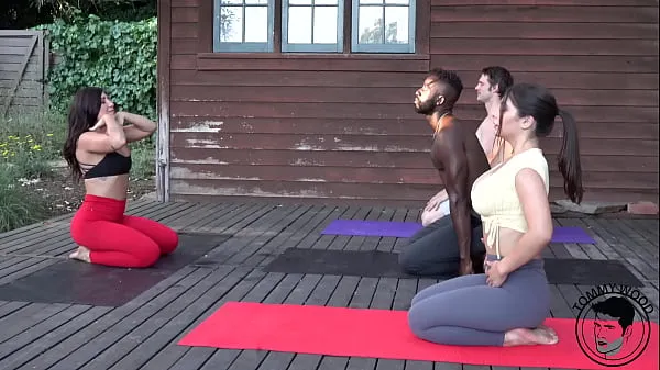 Duże BBC Yoga Foursome Real Couple Swap nowe filmy