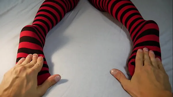 大Soles Massage And Tickling, Stripped Socks新视频