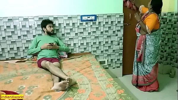 Big Indian teen boy fucking with hot beautiful maid Bhabhi! Uncut homemade sex new Videos