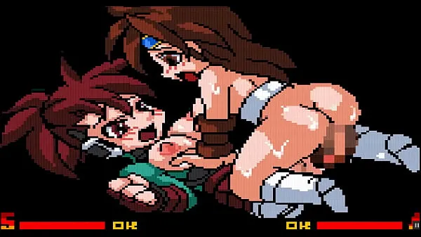 Climax Battle Studios fighters [Hentai game PornPlay] Ep.1 climax futanari sex fight on the ring Video baru yang besar