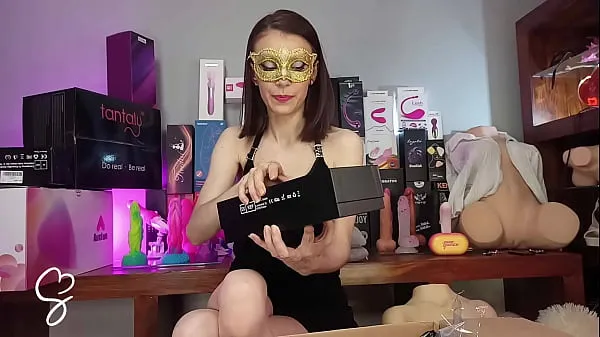 Duże Sarah Sue Unboxing Mysterious Box of Sex Toys nowe filmy