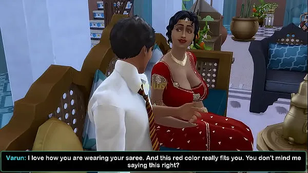 Büyük Vol 1, Part 1 - Desi Telugu Busty Saree Aunty Lakshmi got seduced by a young boy - Wicked Whims yeni Video