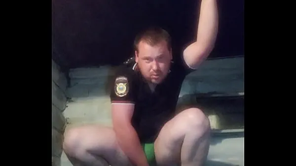 Duże A lost argument at work ended with the loss of anal virginity for a Russian policeman nowe filmy