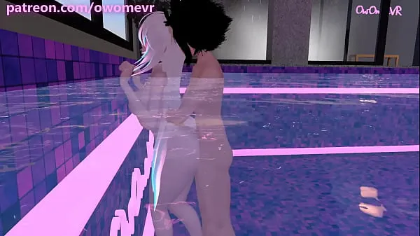 Store Horny slut gets pounded in the swimming pool nye videoer