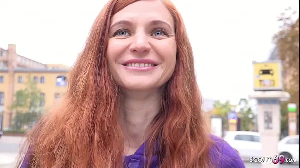Nagy GERMAN SCOUT - Small Boobs Redhead College Girl Lina Joy talk to Rough Amateur Sex új videók