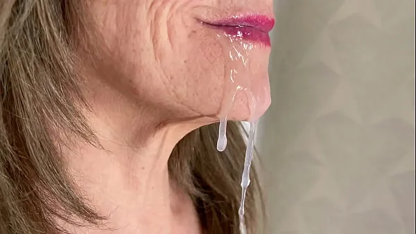 大Milf granny deepthroat taboo cum in mouth drain balls sucking balls fetish新视频