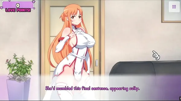 Big Waifu Hub [Hentai parody game PornPlay ] Ep.1 Asuna Porn Couch casting - this naughty lady from sword Art Online want to be a pornstar new Videos