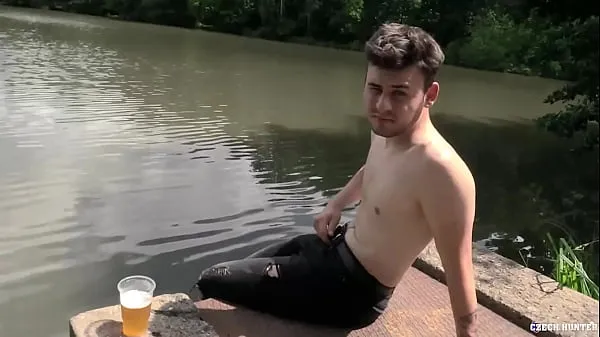 Big Vojta Chills By The Pond And A Random Guy Passes Offers Him Money To Fuck His Ass - BigStr new Videos