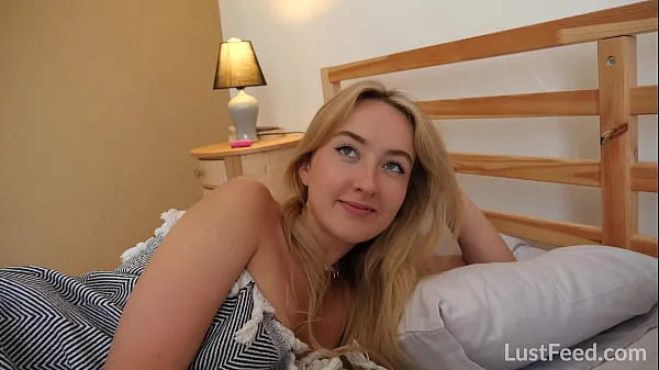 Big Incredible blonde teen Ann Joy really knows how to fuck in this homemade sex tape new Videos
