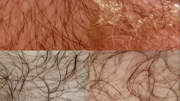 Veľké Four Extreme Detailed Closeups of Navel and Cock nové videá