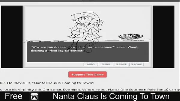 Big Nanta Claus Is Coming To Town (free game itchio ) Adult, Christmas, Erotic, NSFW new Videos