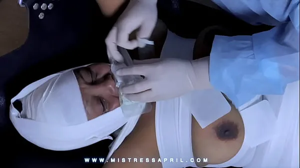 Dominatrix Mistress April - Surgical Pussy sewing part 1 Video baru yang besar