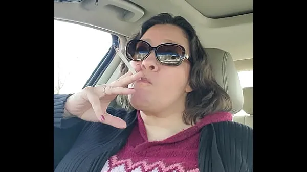 Big Abby Haute: Smoking in my car at sunset new Videos