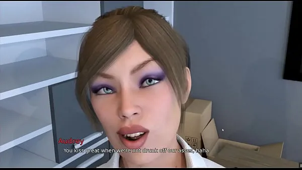 วิดีโอใหม่ยอดนิยม Thirsty for my guest [Hentai game PornPlay ] Ep.1 Kissing a coworker in the office รายการ