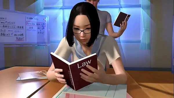 He is helping her with her studies Video mới lớn