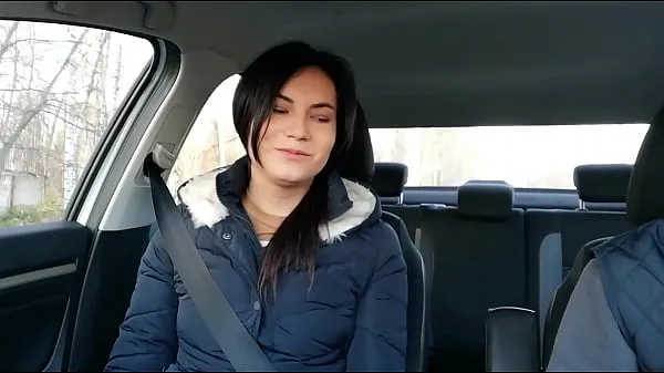 Grote Anna Rublevskaya paid the taxi driver with her ass nieuwe video's