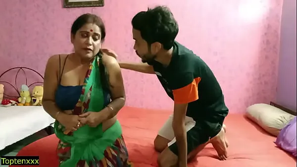 大Indian hot XXX teen sex with beautiful aunty! with clear hindi audio新视频