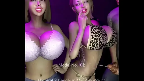 Grote title trailer *** CPD-M 3P • Cum with - The Pretty Dancers in METAVERSE (Video set 3) • Portrait nieuwe video's