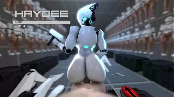 Store Haydee the Sexy robot | 3D Porn Parody Clips Compilation nye videoer