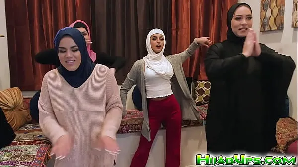 The wildest and most controversial Arab bachelorette party ever recorded on film! Arab babes Audrey Royal, Sophia Leone, and Monica Sage go totally out of control Video baru yang besar