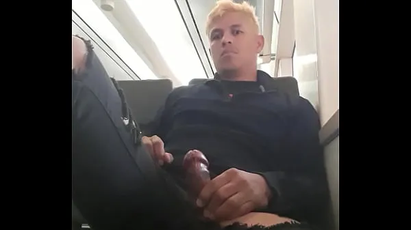 Big I take out my dick on the train and jerk it off new Videos
