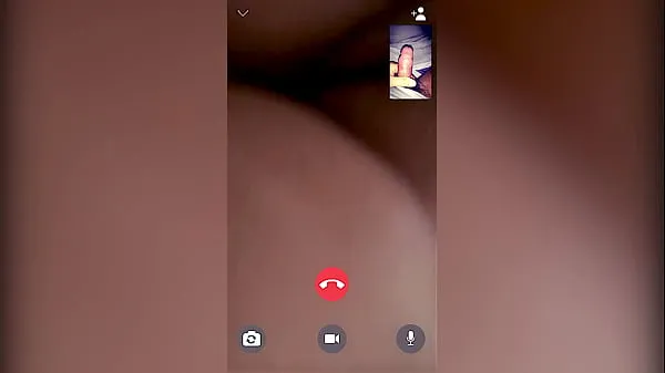 Big Video call 5 from my sexy friend crystal housewife she has big tits with pink nipples new Videos