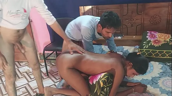 First time sex desi girlfriend Threesome Bengali Fucks Two Guys and one girl , Hanif pk and Sumona and Manik Video baharu besar