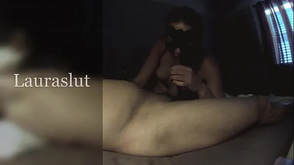 Büyük sexy Laura morning blowjob- Masked slut Deep sucking black cock yeni Video