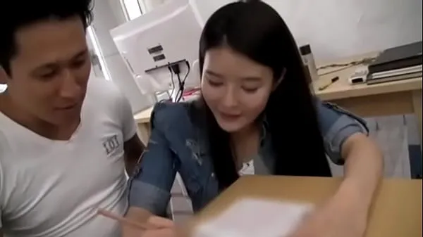 Большие Корейский учитель и японский студент новые видео