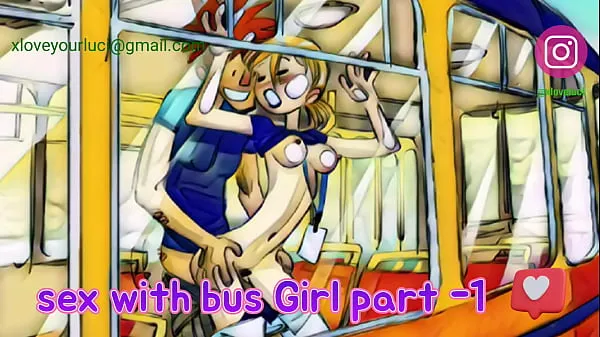 Hard-core fucking sex in the bus | sex story by Luci مقاطع فيديو جديدة كبيرة