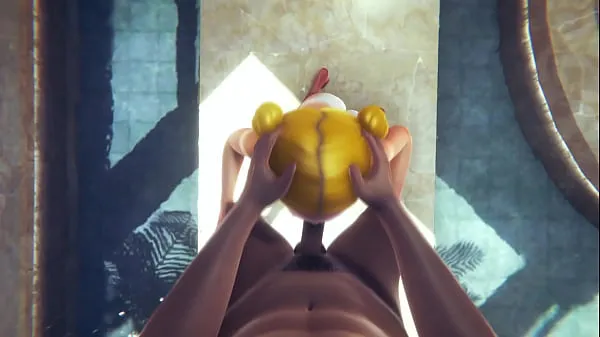 Veľké Anime hentai uncensored l Sex Bath girl nové videá