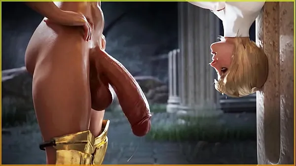 大3D Animated Futa porn where shemale Milf fucks horny girl in pussy, mouth and ass, sexy futanari VBDNA7L新视频