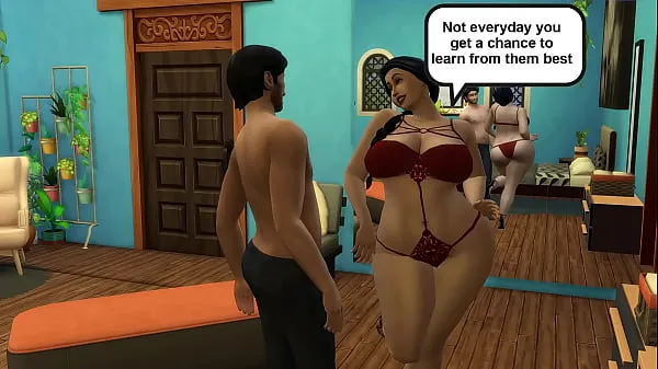 Vol 1 Part 7 - Desi Saree Aunty Lakshmi Take His Virginity - Wicked Whims Video baru yang besar