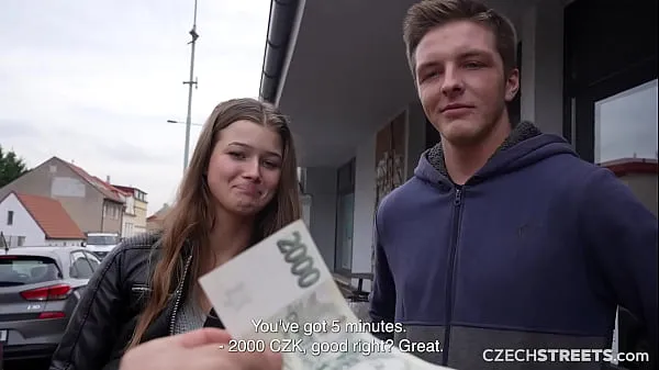 CzechStreets - He allowed his girlfriend to cheat on him Video baharu besar