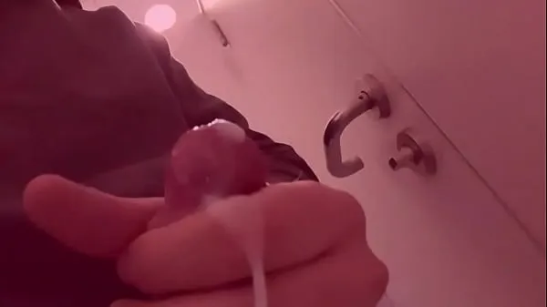 Big 18 yo boy drains dick in public toilet new Videos